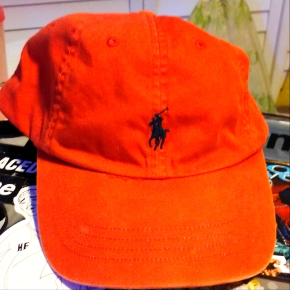 Ralph Lauren Vibrant Red Polo Cap